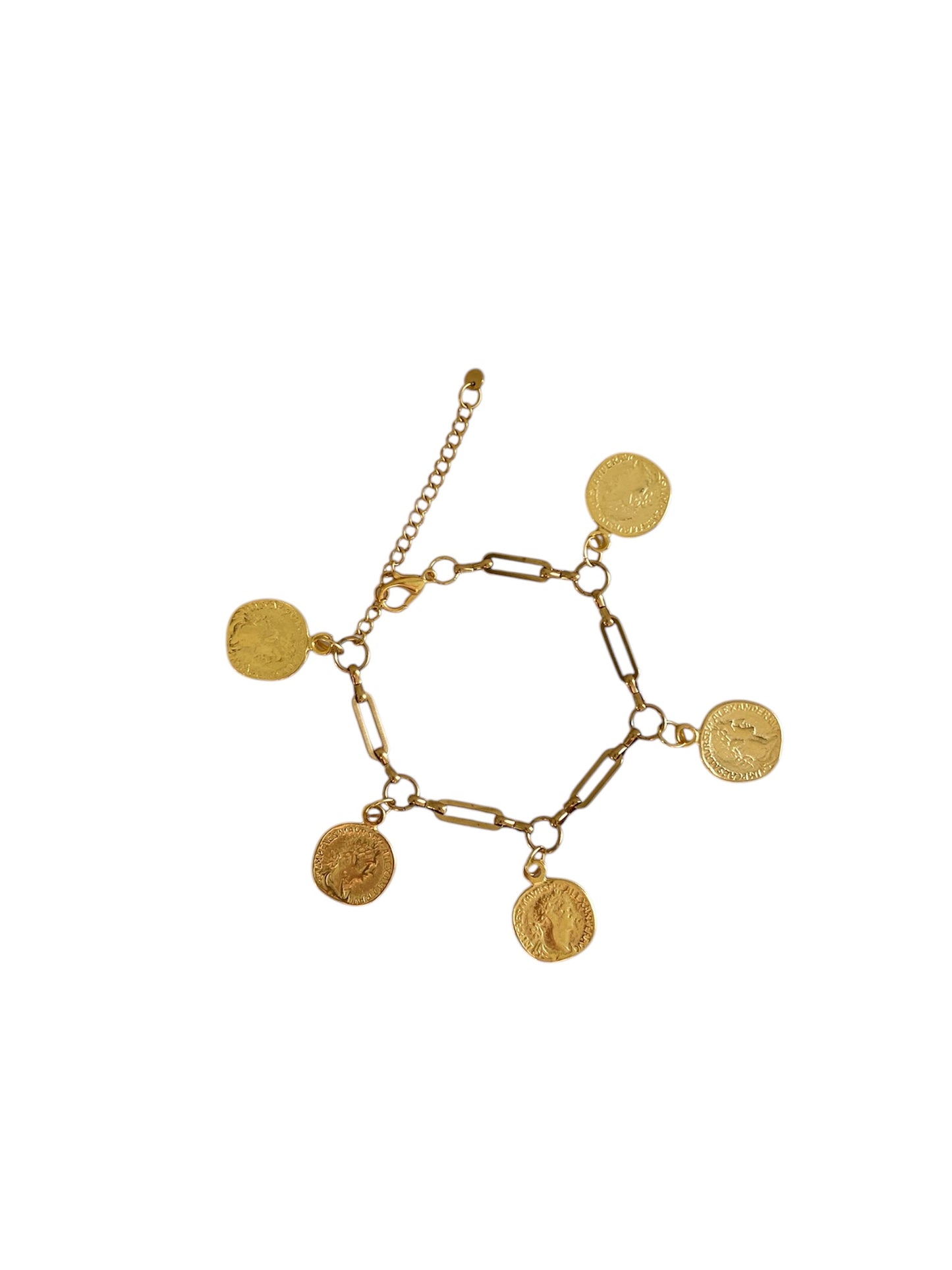 Coins bracelet