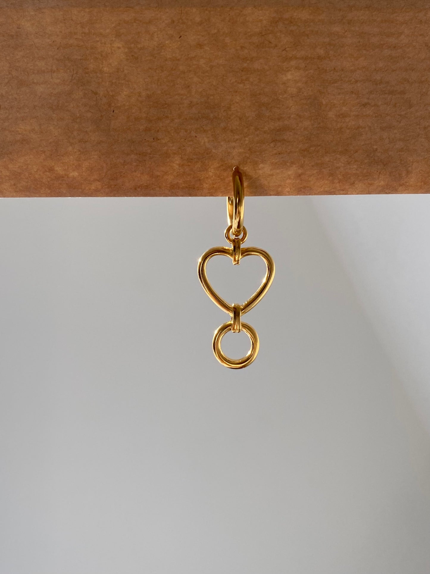 Heart earring