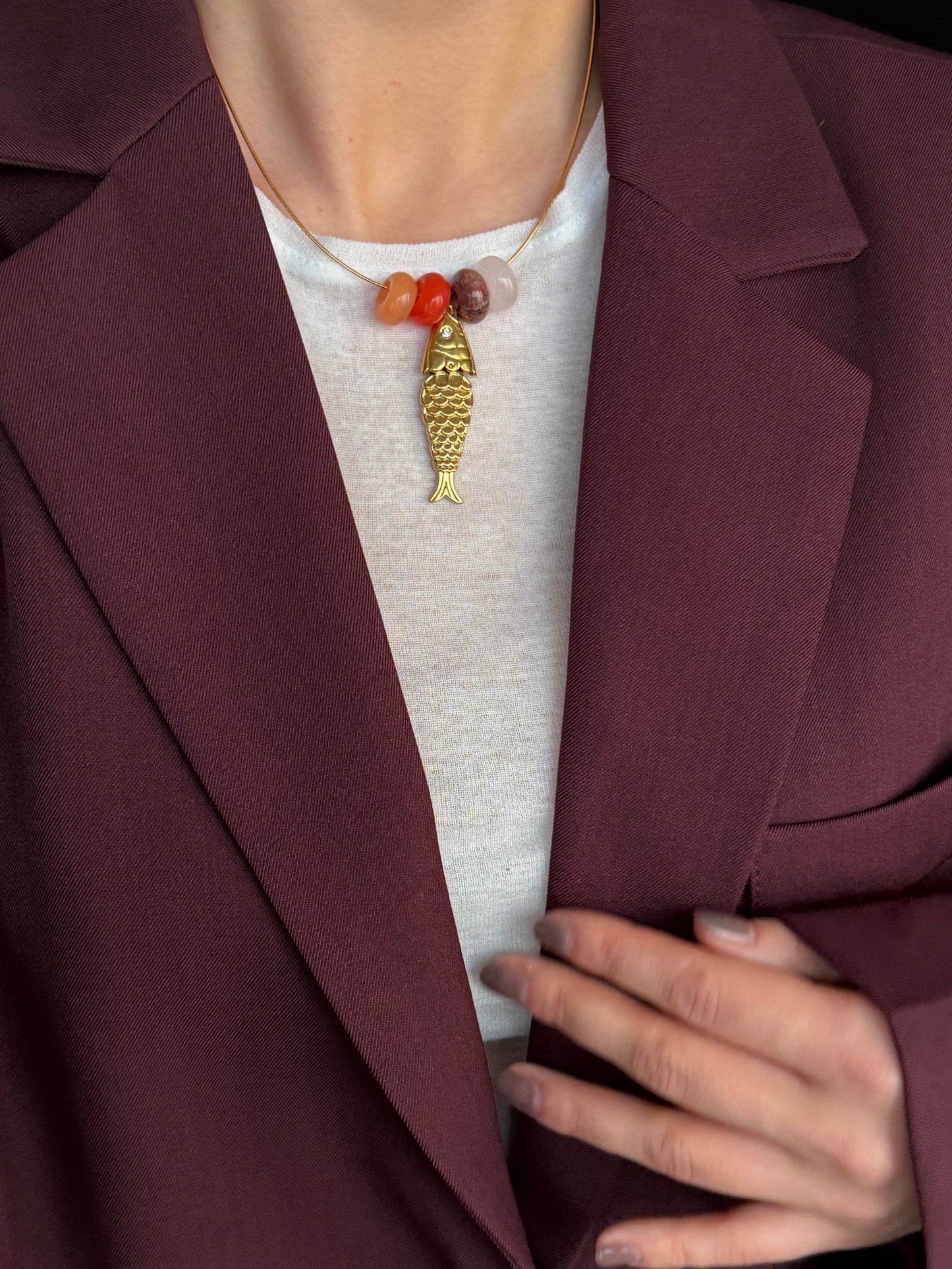 Lisa choker necklace