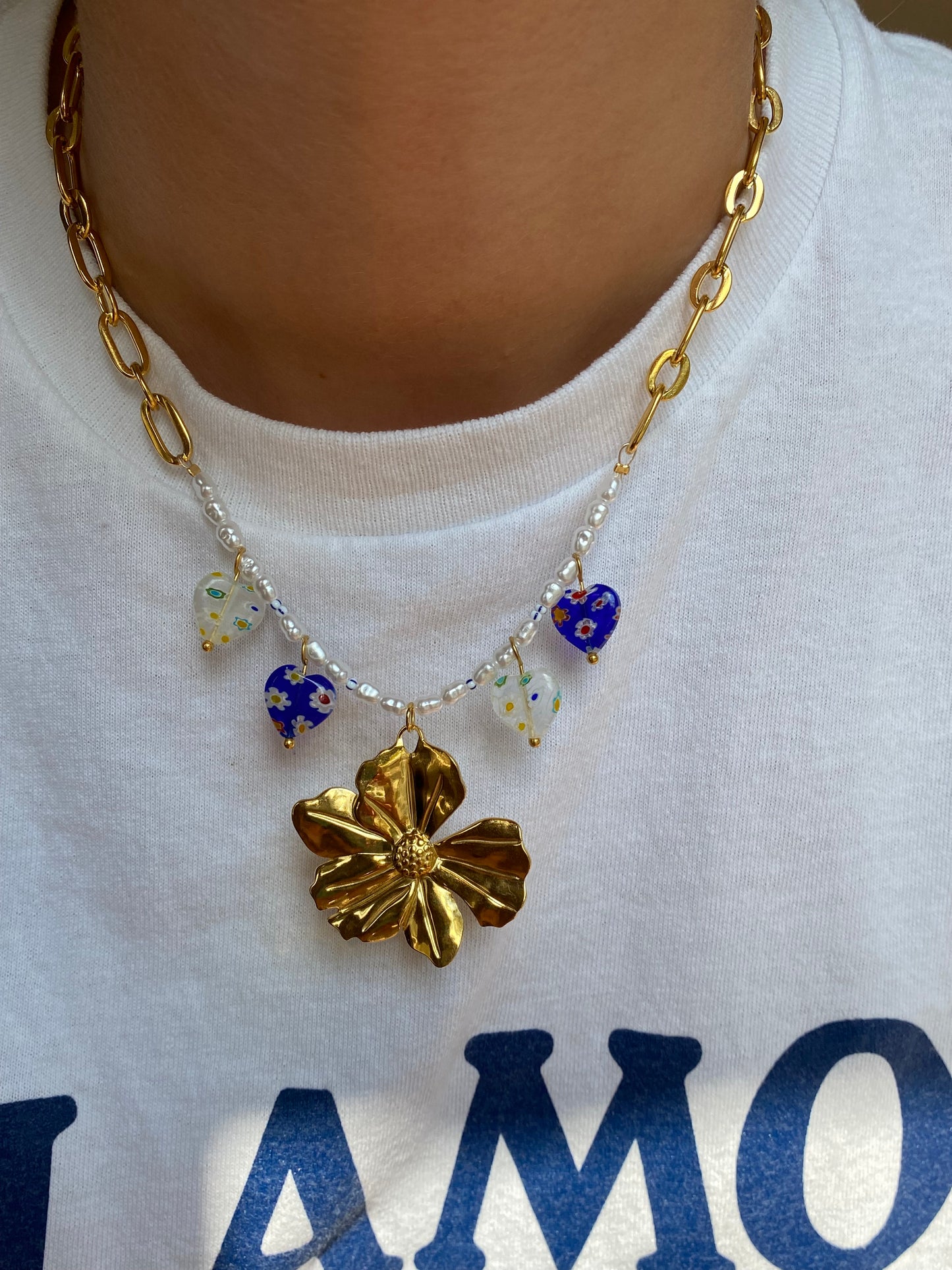 Floral necklace