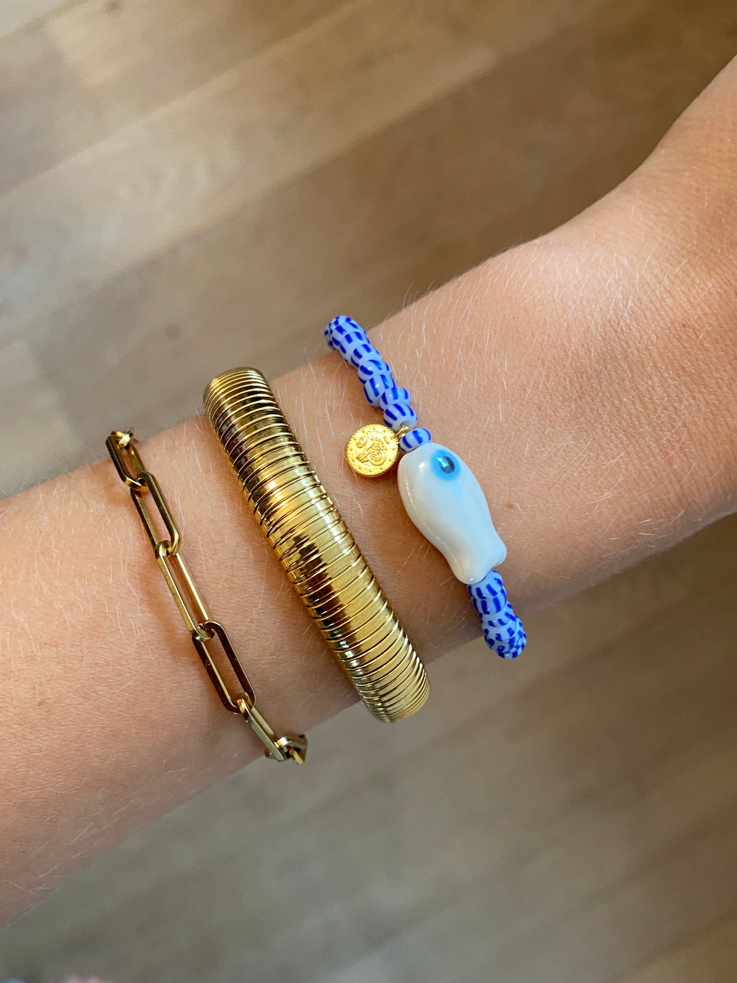 Gina blue bracelet