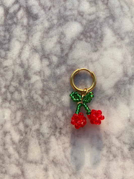 Cherry earring