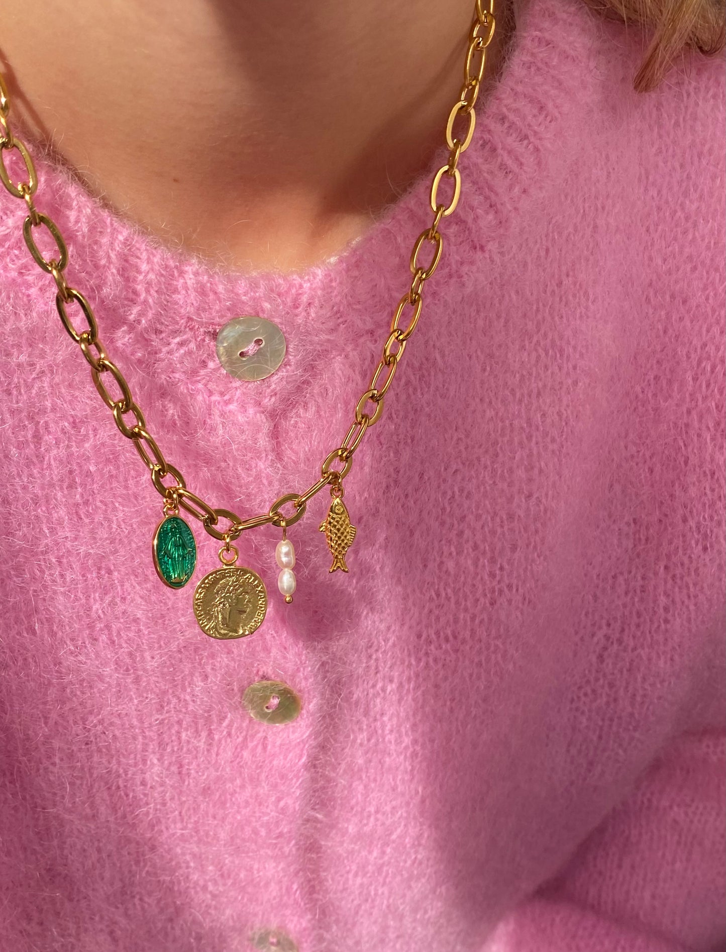 Coin necklace