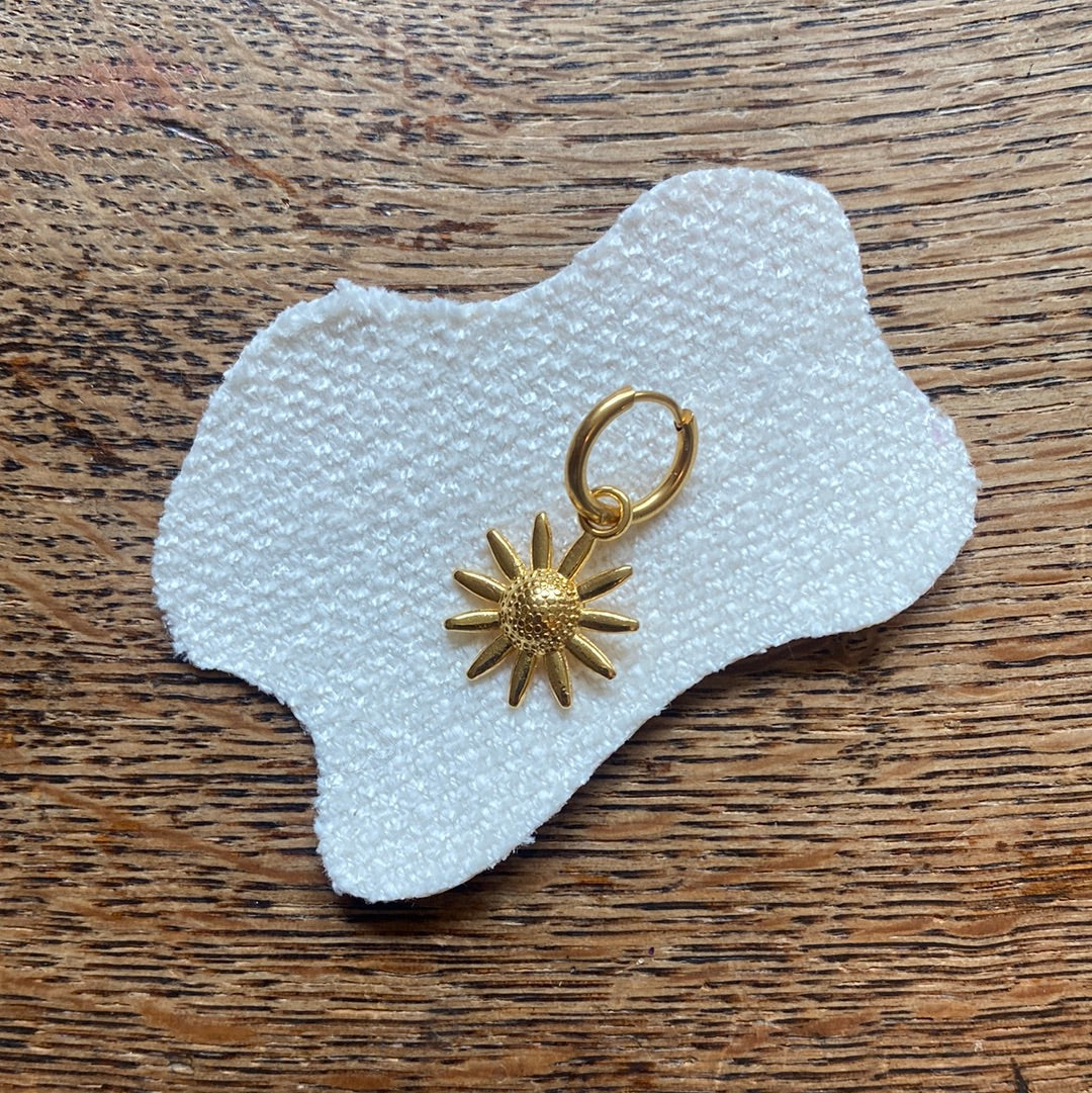 Sun flower earring