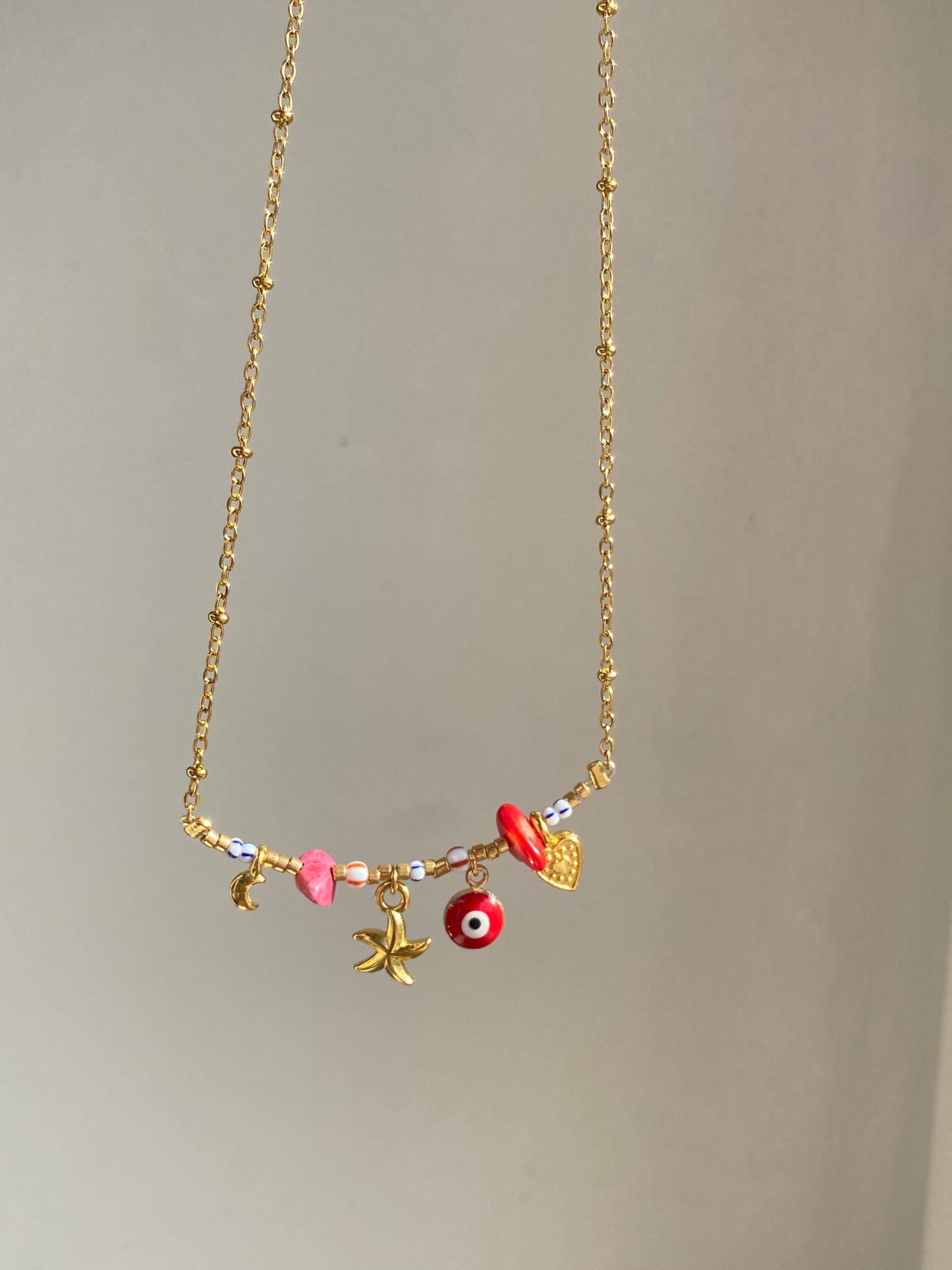 Evil eye necklace