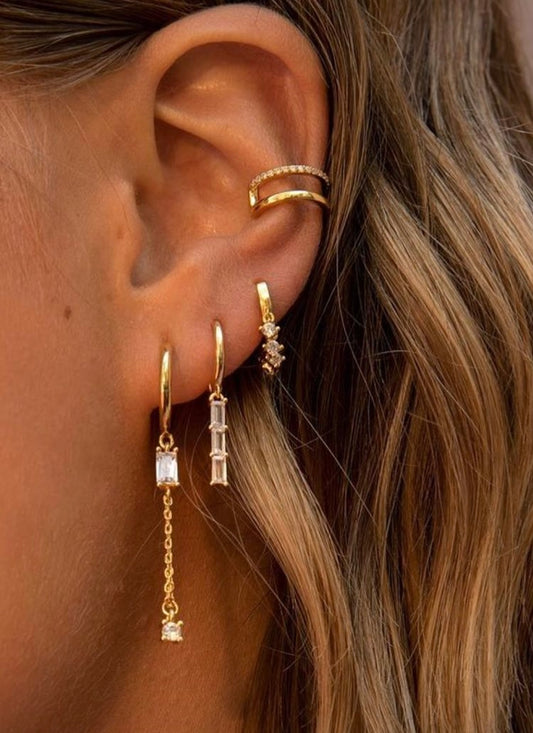 Zirkonia earrings